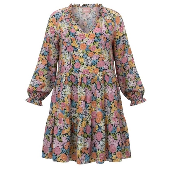 Show Me Your MuMu Dresses & Skirts - Floral‎ Mini Dress Show Me Your Mumu XS Boho Cottagecore Tiered Babydoll